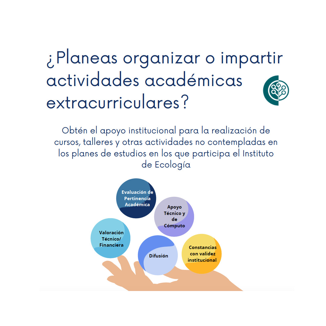 Obtén apoyo institucional para la realización de talleres, cursos, simposios, u otras actividades académicas