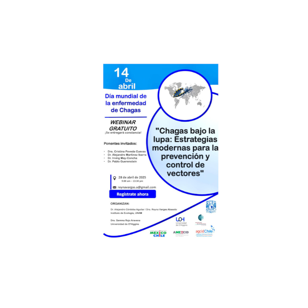 Simposio: Chagas bajo la lupa: Estrategias modernas para la prevención y control de vectores